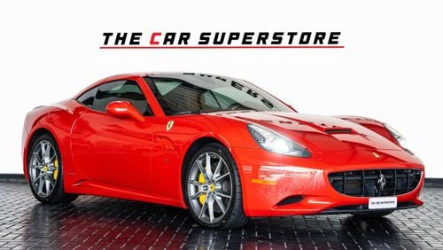 Ferrari California Std 4.3L (460 HP) 2012 - FERRARI CALIFORNIA - GCC - IMMACULATE CAR - SERVICE HISTORY