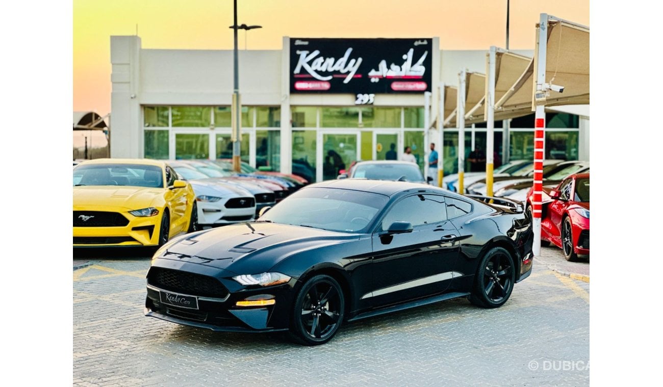 Ford Mustang EcoBoost | Monthly AED 1580/- | 0% DP | Blindspot | Memory Seats | Active Exhaust System | # 03603