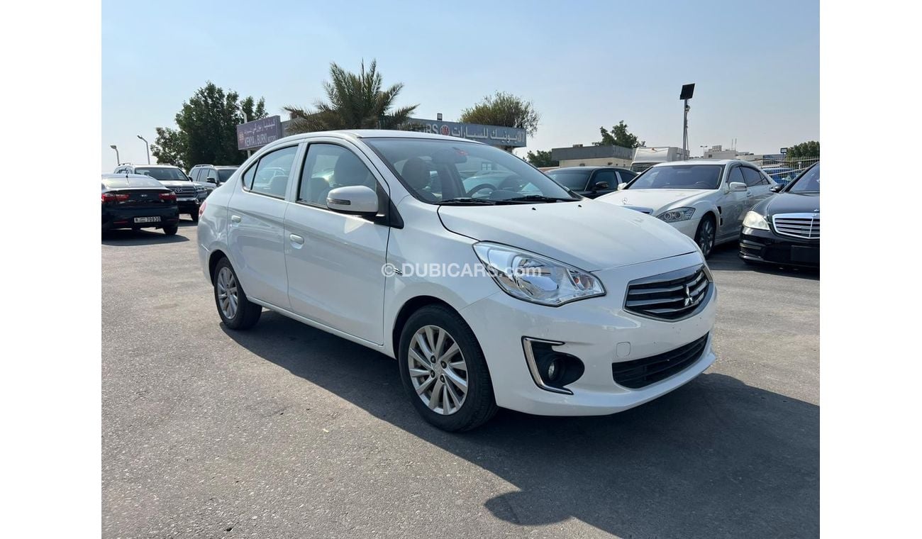 Used MITSUBISHI ATTRAGE 2019 WHITE GCC 2019 for sale in Dubai - 687881