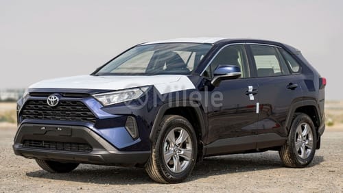 تويوتا راف ٤ 2.0L PETROL 4X2 - DARK BLUE: LED HEADLAMPS, REAR CAMERA, HILL-START ASSIST CONTROL