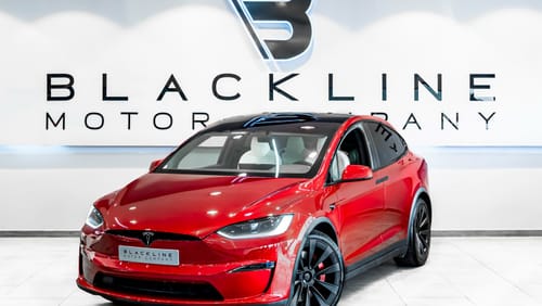 تسلا موديل اكس 2023 Tesla Model X Plaid, 2027 Tesla Warranty, 2031 Tesla Battery Warranty, Low KMs, GCC