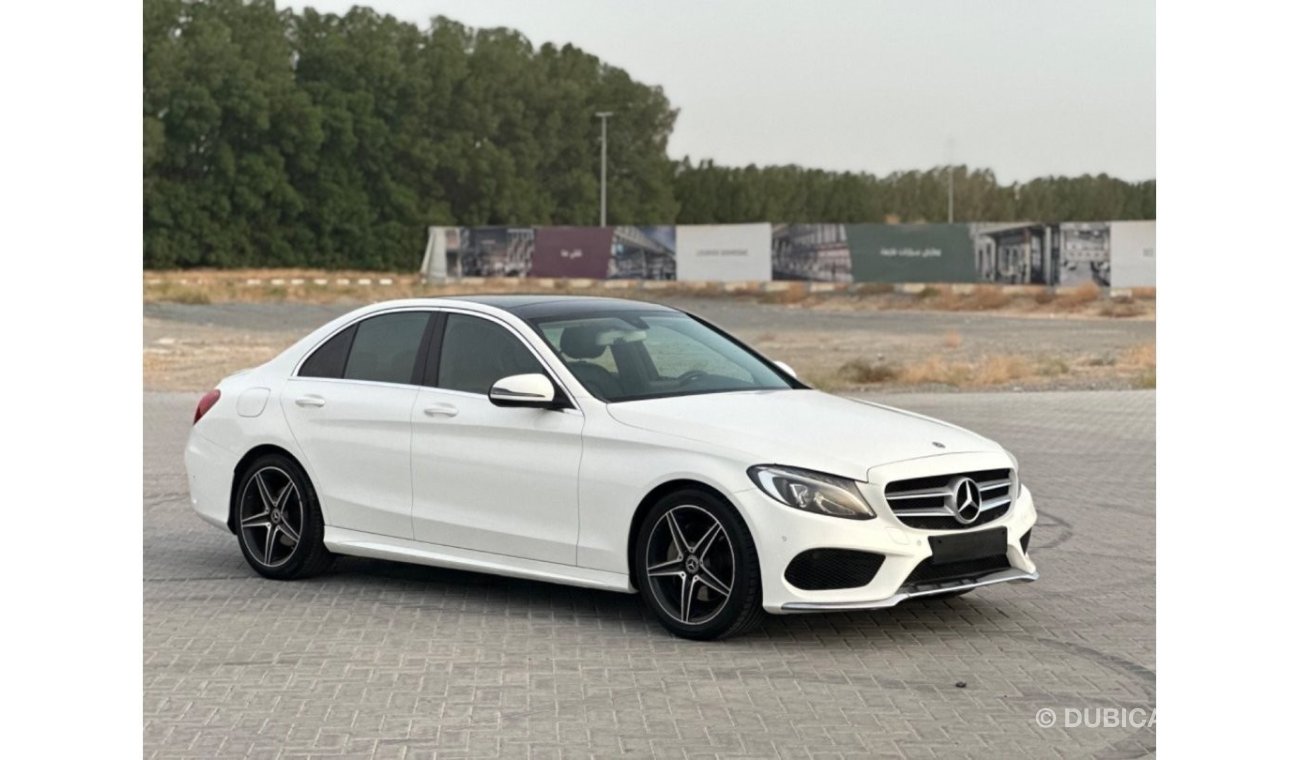 مرسيدس بنز C200 AMG باك موديل 2018 خليجي فل مواصفات بانوراما ومثبت سرعه وتحكم كهربي كامل ونظام صوت ممتاز وكاميرا خلف