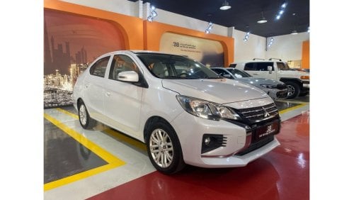 Mitsubishi Attrage GLX Highline AED 575 EMi @ 0% DP | Mitsubishi Attrage I GLX H I 2021 | 1.2L | GCC | Sedan | FWD | Un