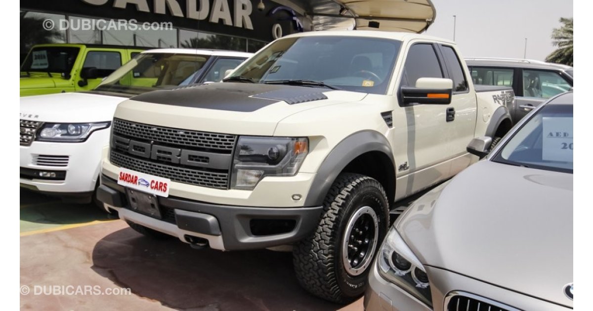 Ford Raptor F150 SVT for sale: AED 149,000. Beige, 2013