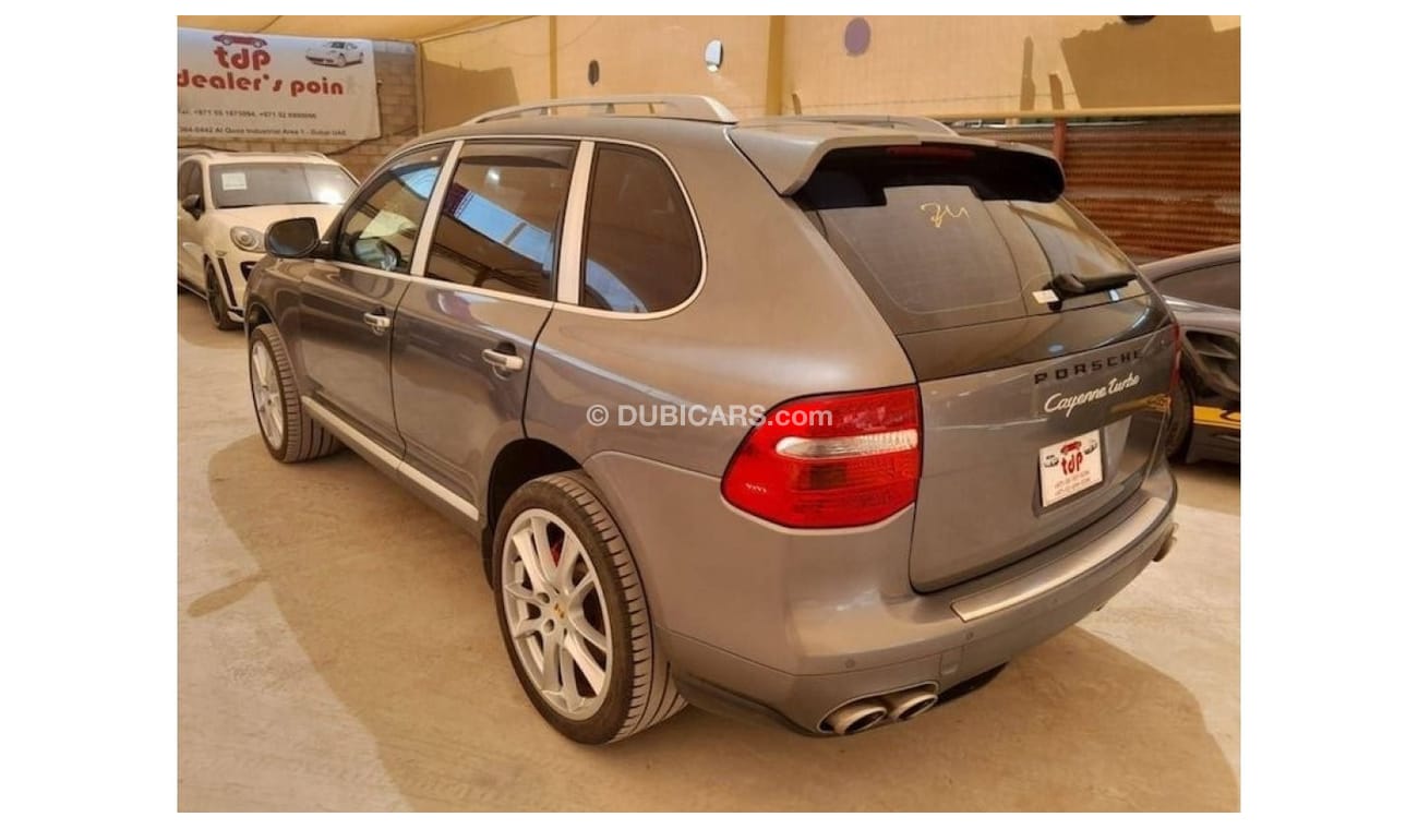 بورش كايان PORSCHE CAYENNE TURBO 4.8L 2008 WITH LEATHER SEATS, T.V NAVIGATION AND MUCH MORE...