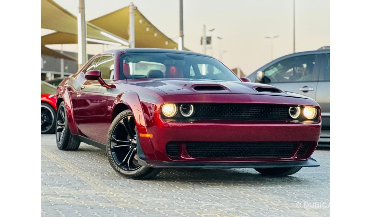 Dodge Challenger R/T | Monthly AED 1300/- | 0% DP | Custom Leather Seats | Touch Screen | # 01603