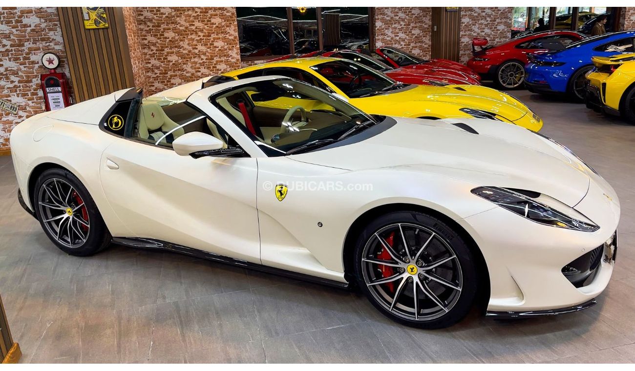 Ferrari 812 GTS | 2022 | Bianco Italia | Full Carbon Fiber | 6.5L V12 | 789 HP