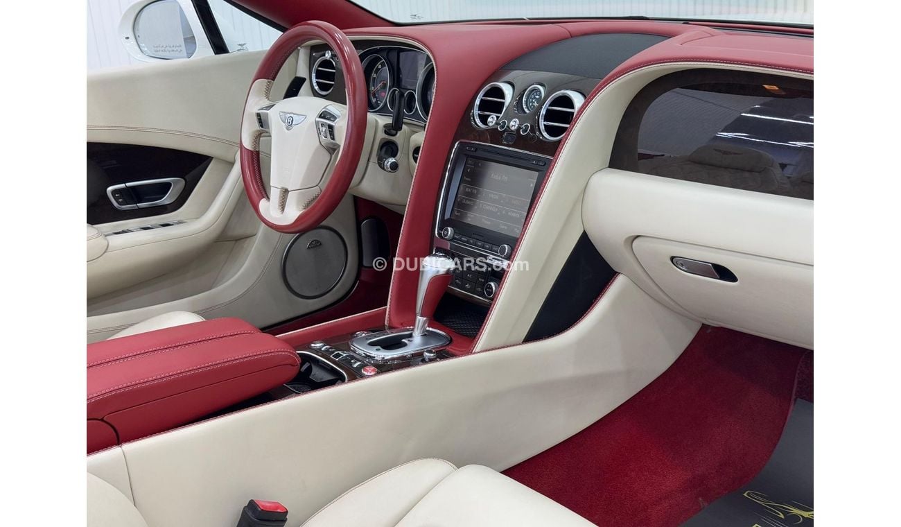 بنتلي كونتيننتال جي تي سي W12 2012 Bentley Continental GTC Convertible, W12, Excellent Condition, Full Options, GCC