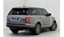 لاند روفر رانج روفر فوج إس إي سوبرتشارج 2017 Range Rover Vogue SE Supercharged V8, Warranty, Full Range Rover Service History, GCC