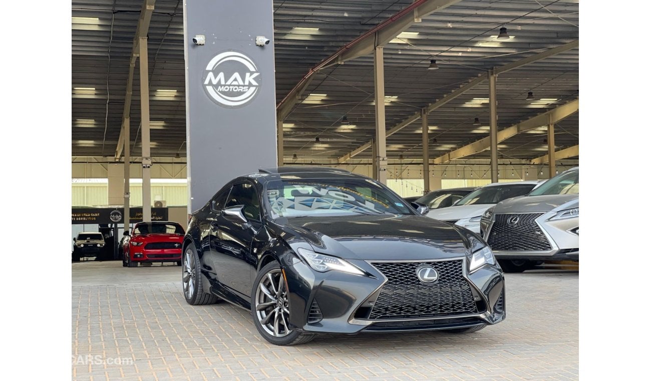 Lexus RC350 F Sport RC 350 / F-Sport / Only 29000 Mile / 1800 AED Monthly