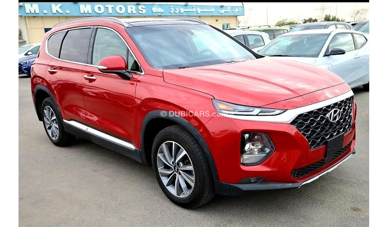 Hyundai Santa Fe HYUNDAI SANTA FE 2019 RED