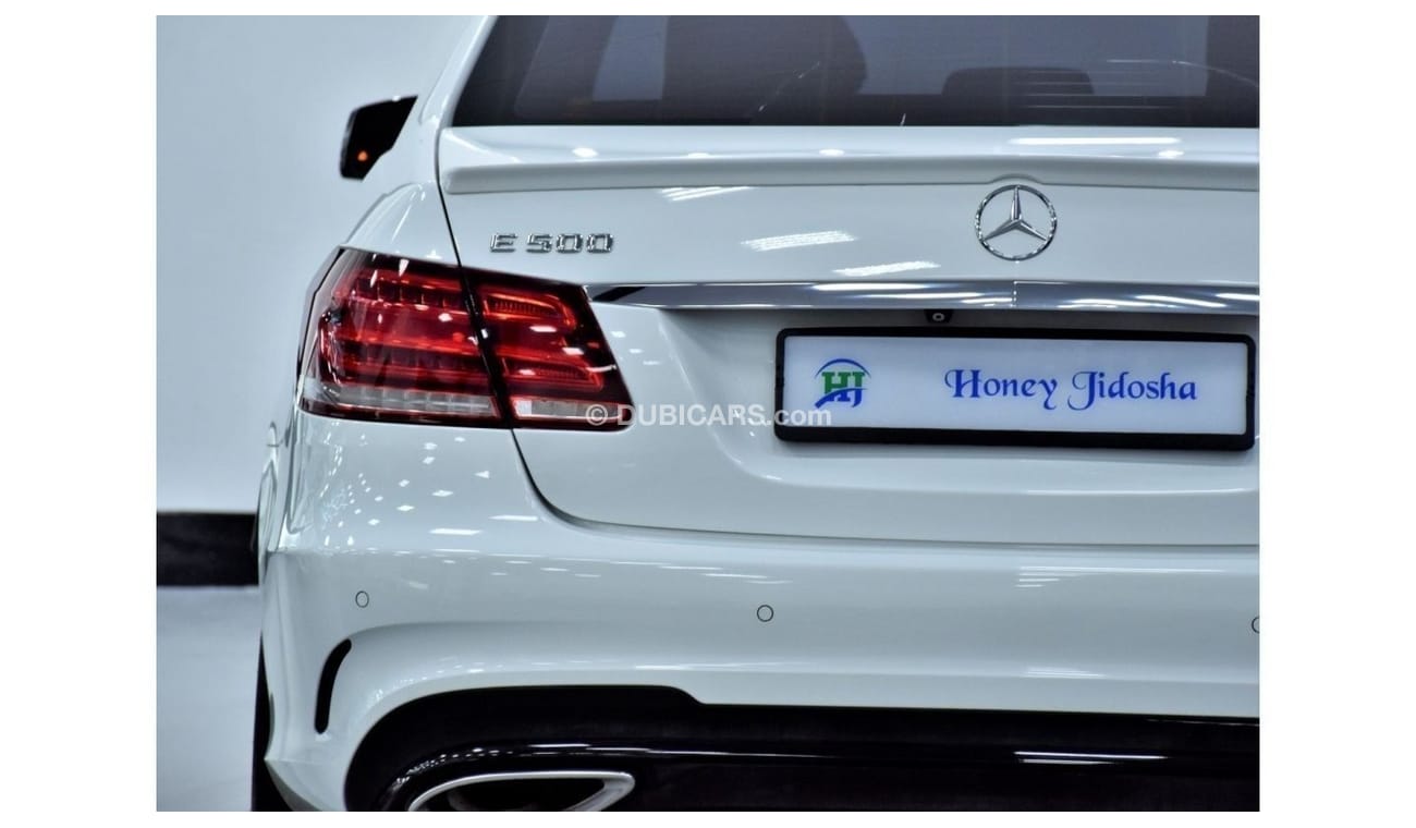 مرسيدس بنز E 500 EXCELLENT DEAL for our Mercedes Benz E500 ( 2016 Model ) in White Color GCC Specs