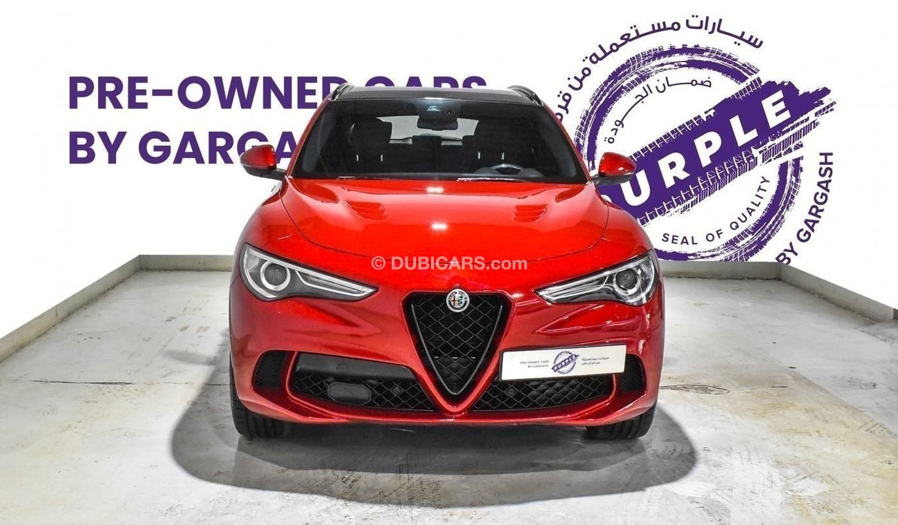 ألفا روميو ستيلفيو كوادريفوجليو | 2020 | Warranty & Service | Service History | Low Mileage