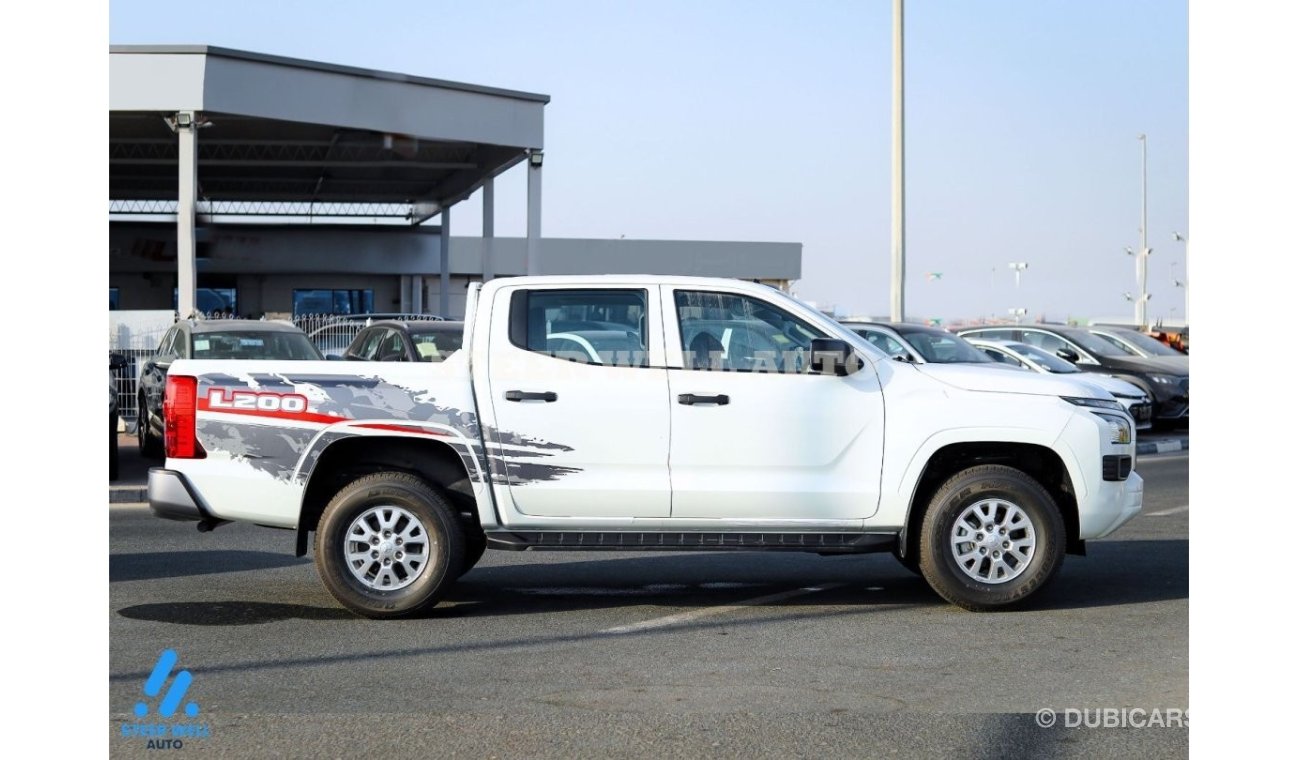 ميتسوبيشي L200 2024 Triton GLX Diesel / Only Available with us! /2.4L 4x4 6 MT/ Export Only