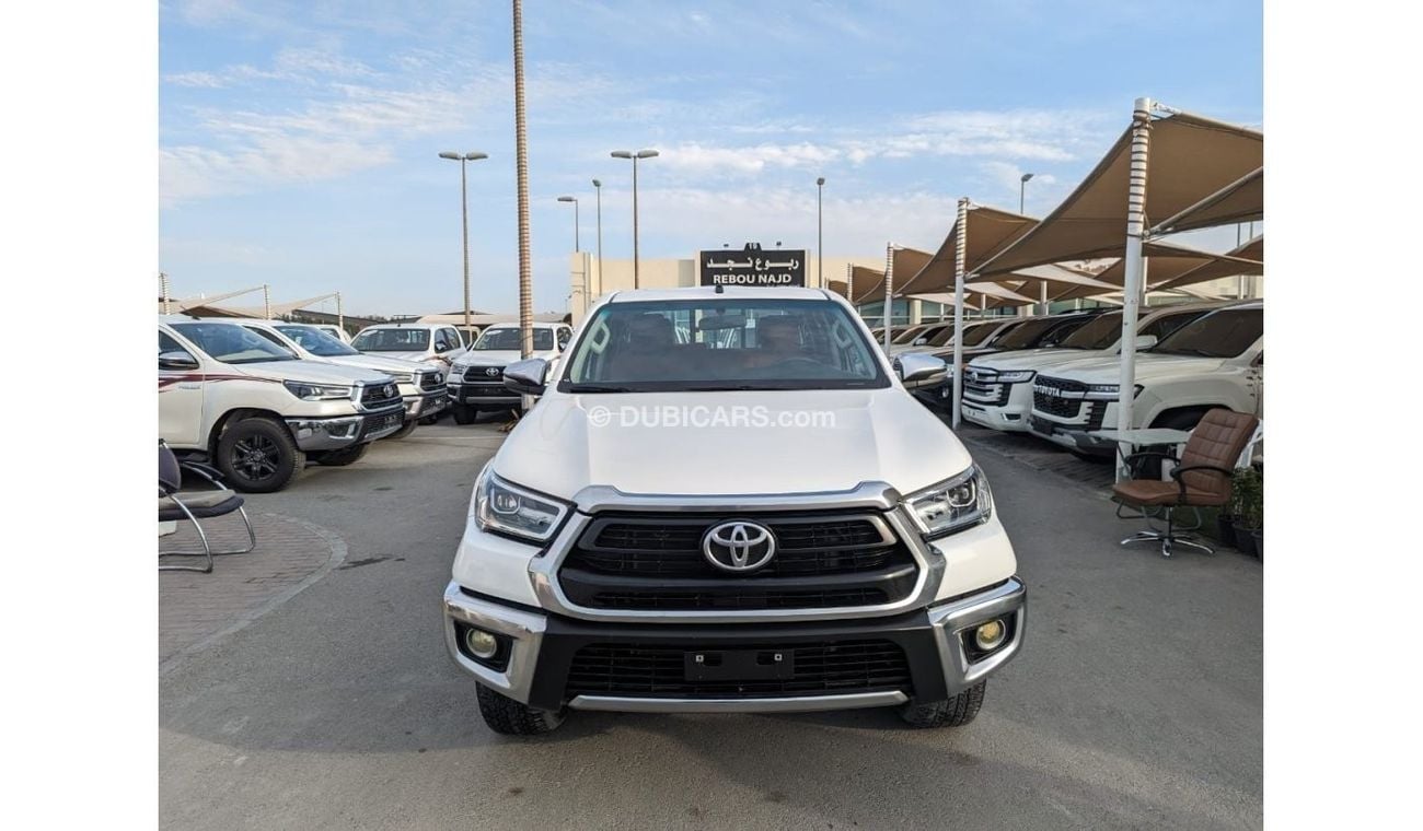 تويوتا هيلوكس 2023 Toyota HILUX GLX (SR5), 4dr Double Cab Utility, 2.7L 4cyl Petrol, Manual, Four Wheel Drive. cle