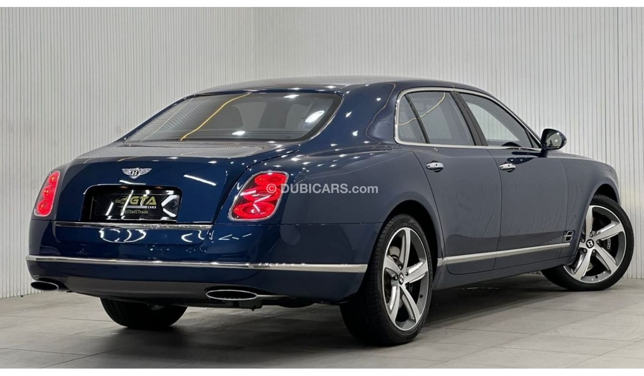 بنتلي مولسان 2016 Bentley Mulsanne Speed, Service History, Full Options, Low Kms, Excellent Condition, GCC