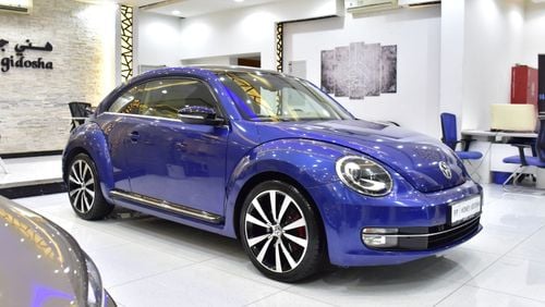 Volkswagen Beetle EXCELLENT DEAL for our Volkswagen Beetle ( 2015 Model ) in Blue Color GCC Specs