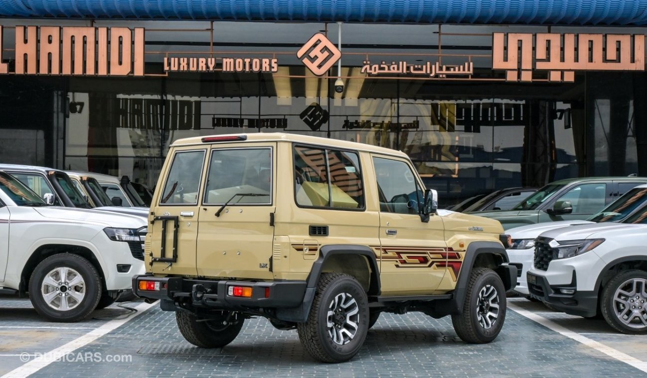 تويوتا لاند كروزر TOYOTA LC 71 LX-Z 4.0L PETROL SHORT WHEEL ,5-SEATER A/T,MY24.