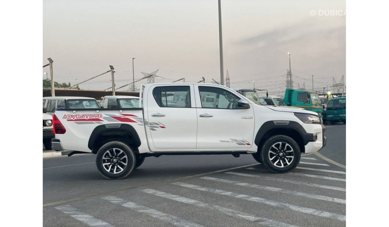 تويوتا هيلوكس 2021 Toyota Hilux Adventure 2.7L V4 - AWD 4x4 - Push Start  Power window - Patrol - 83,000 km