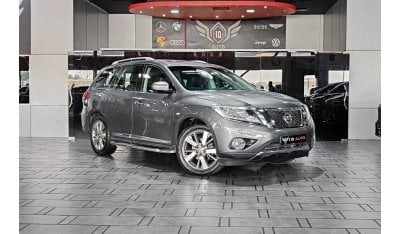 نيسان باثفايندر AED 1,350 P.M | 2016 NISSAN PATHFINDER SL 3.5 L | 7 SEATS | GCC | FULLY LOADED