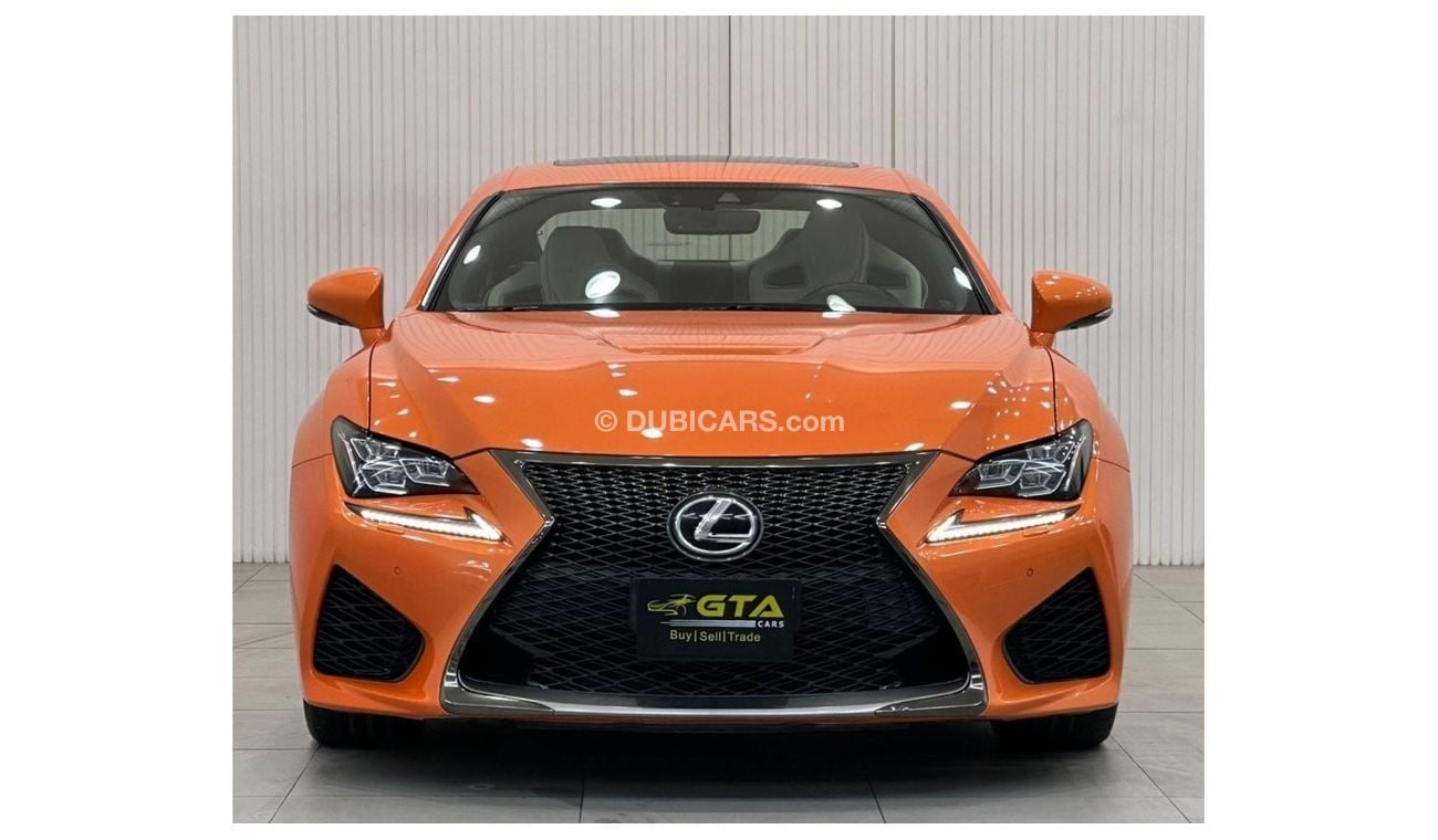 Lexus RC F 2015 Lexus RC-F, Full Lexus Service History, Low Kms, Carbon Fiber Package, Excellent Condition, GCC