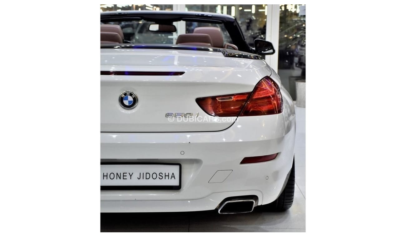 BMW 650i EXCELLENT DEAL for our BMW 650i CONVERTIBLE ( 2011 Model ) in White Color GCC Specs