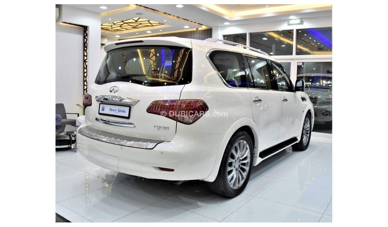 Infiniti QX80 EXCELLENT DEAL for our Infiniti QX80 ( 2015 Model ) in White Color GCC Specs