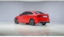 Audi RS3 TFSI quattro 2.5L (400 HP) Sedan 1 Year Approved Warranty - Approved Prepared Vehicle