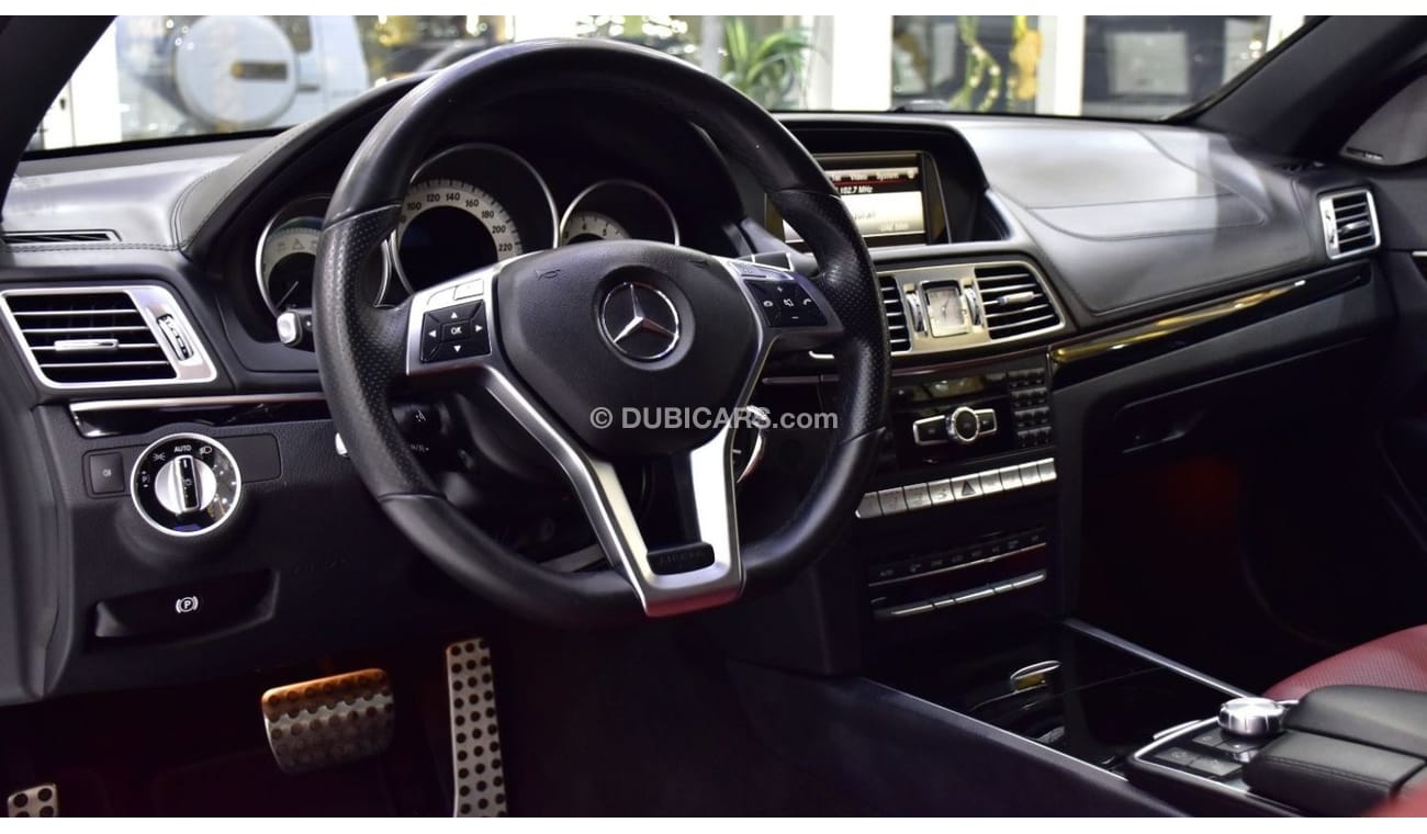 Mercedes-Benz E 400 Coupe EXCELLENT DEAL for our Mercedes Benz E400 Convertible ( 2015 Model ) in White Color GCC Specs