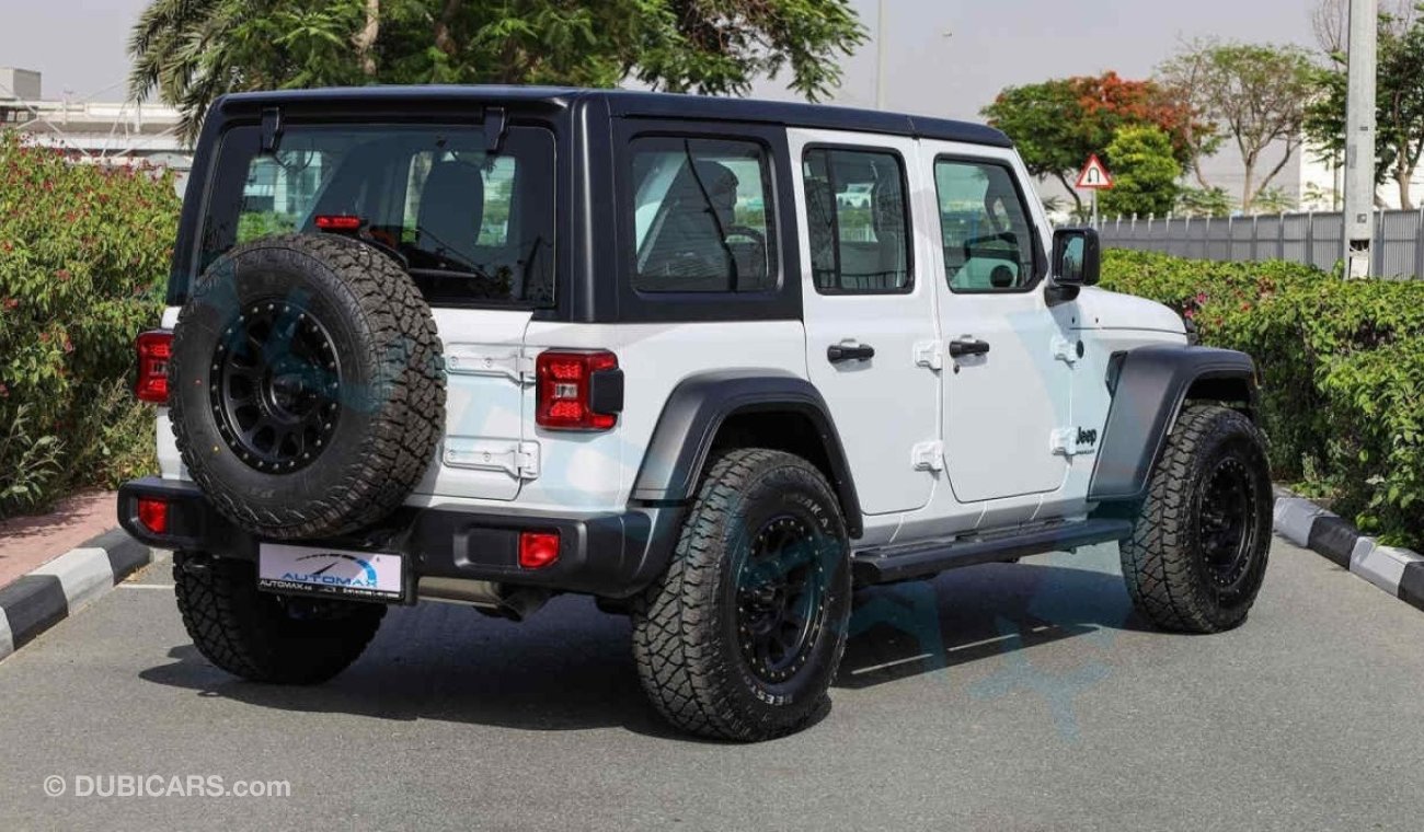 Jeep Wrangler Unlimited Sport S , 2024 GCC , 0Km , With 5 Years Warranty & 3 Years Service @Official Dealer