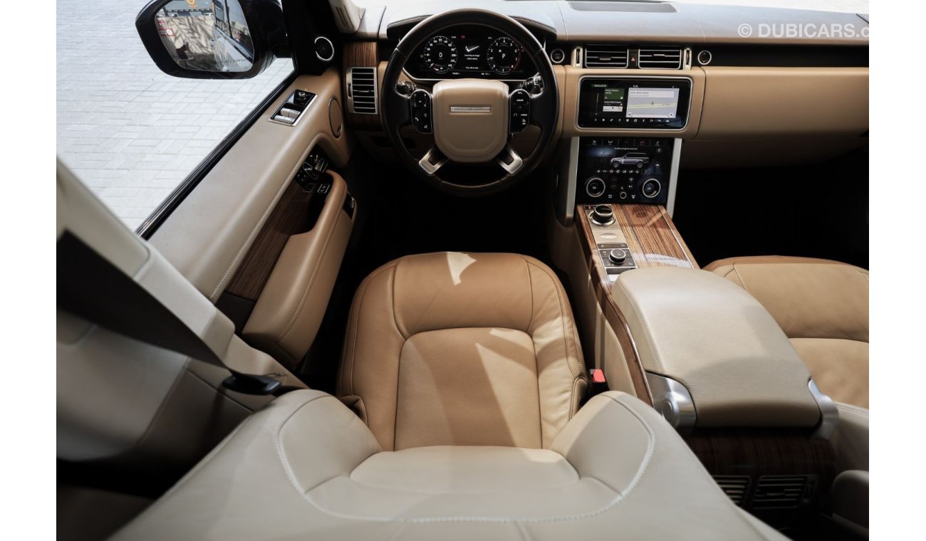 لاند روفر رانج روفر إتش أس إي Range Rover Vogue HSE 2018 GCC under Warranty with Flexible Down-Payment/ Flood Free.