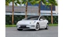 Tesla Model 3 Long Range | 3,133 P.M  | 0% Downpayment | Agency Warranty!