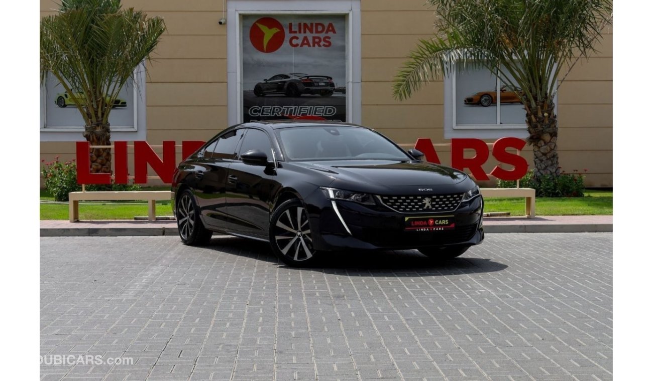 Peugeot 508 Peugeot 508 GT Line 2021 GCC under Warranty with Flexible Down-Payment/ Flood Free.