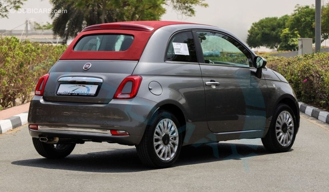 Fiat 500 (НА ЭКСПОРТ , For Export) Cabrio 1.4L FWD , 2024 GCC , 0Km , Без пробега