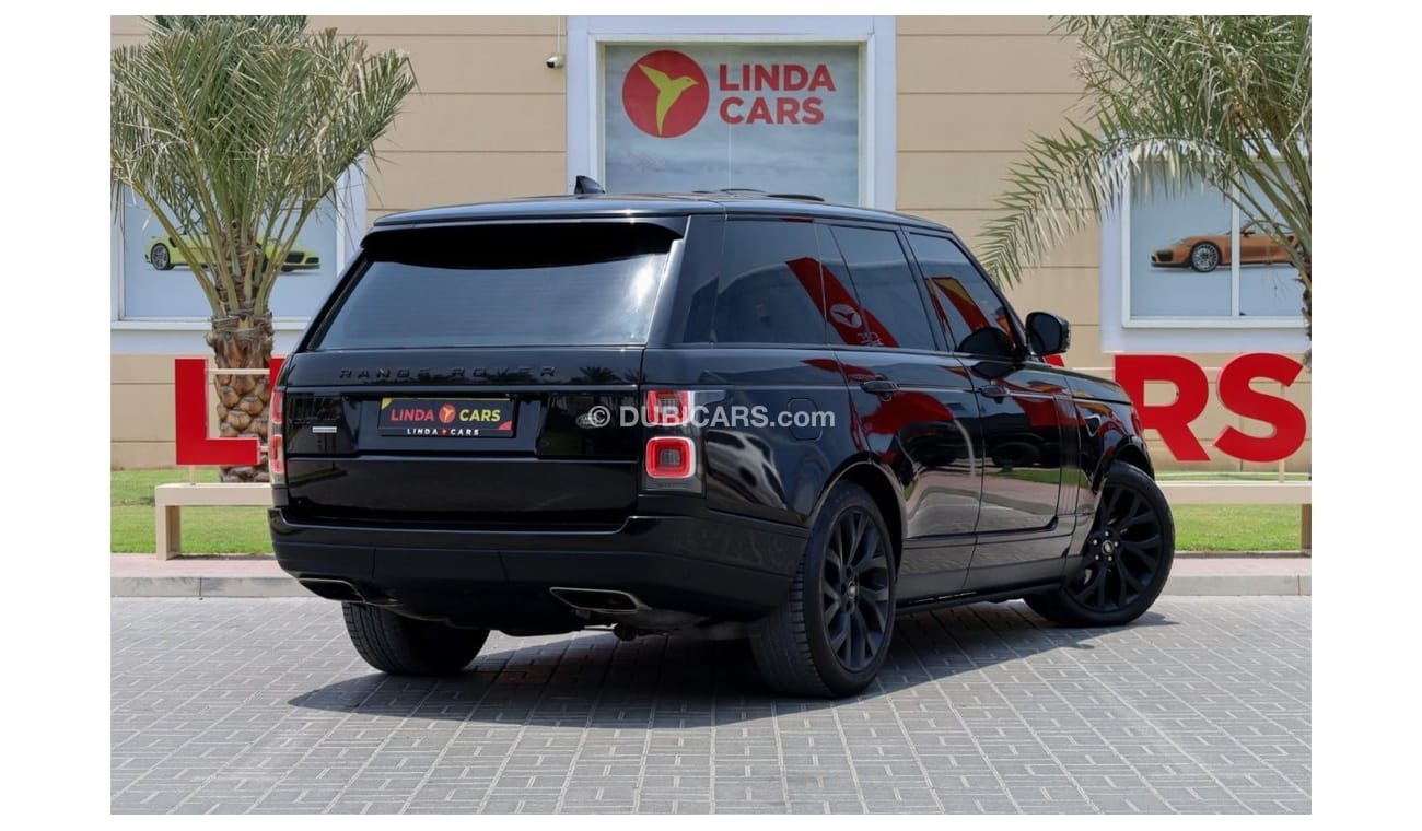 لاند روفر رينج روفر Range Rover Vogue SE Supercharged 2018 GCC under Warranty with Flexible Down-Payment/ Flood Free.