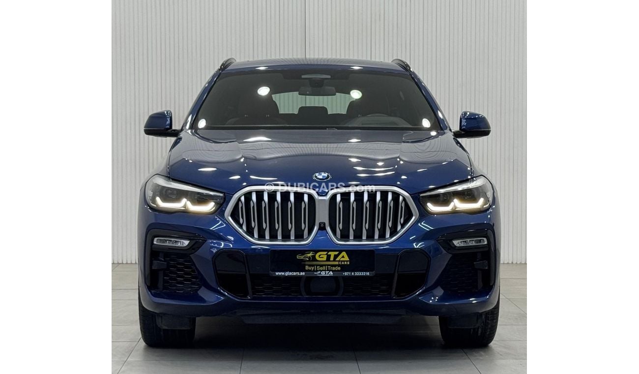 بي أم دبليو X6 40i M Sport 3.0L 2021 BMW X6 xDrive40i M-Sport, Oct 2025 BMW Warranty + Service Pack, Low Kms, GCC