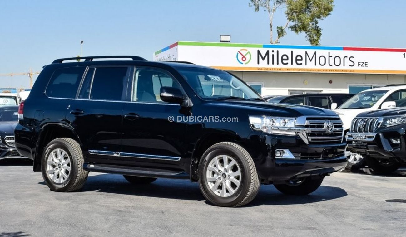 تويوتا لاند كروزر VX V8 Diesel Right Hand Drive (RHD) BLACK