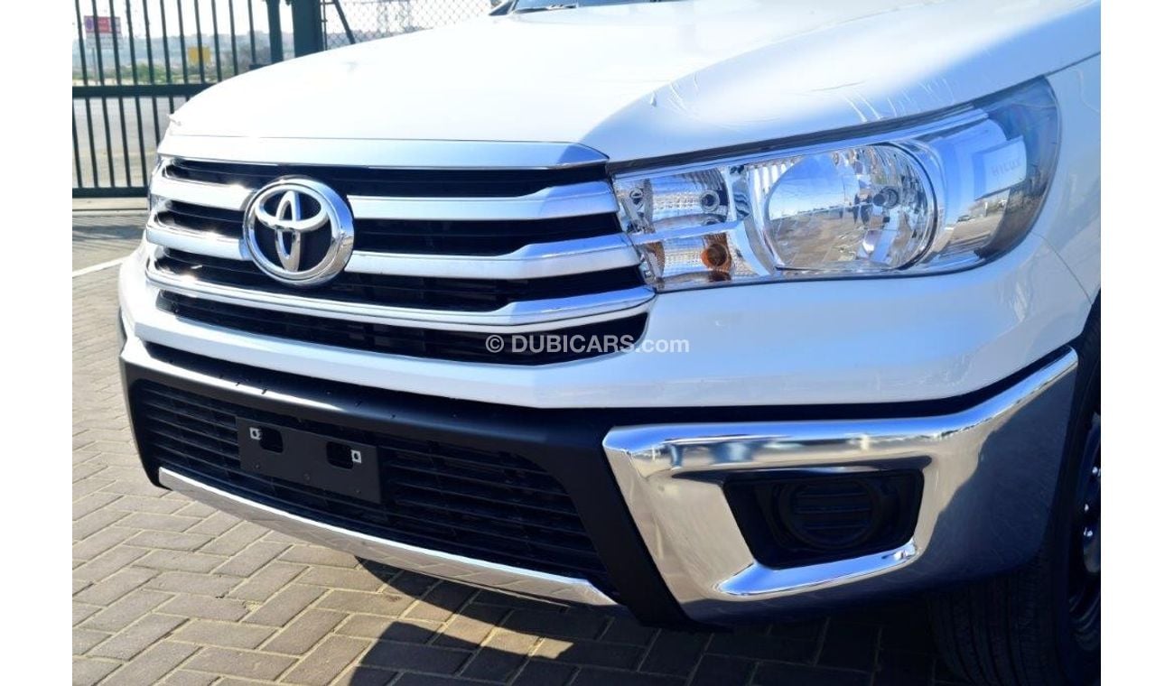 تويوتا هيلوكس 2025 TOYOTA HILUX SINGLE CAB GL 2.4L DIESEL 4X2 MANUAL