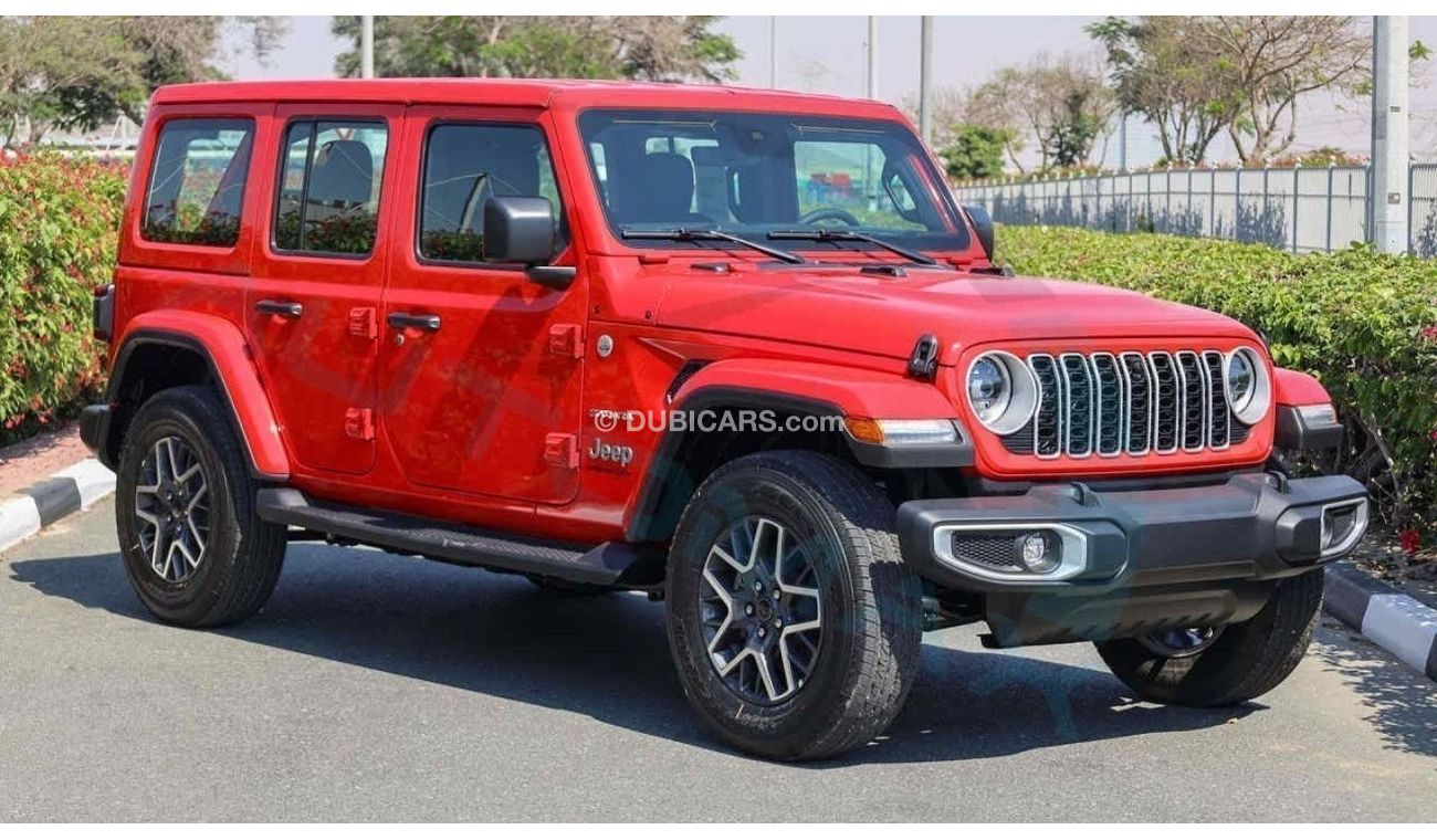 جيب رانجلر (НА ЭКСПОРТ , For Export) Unlimited Sahara I4 2.0L 4X4 Turbo , 2024 GCC , 0Km , Без пробега