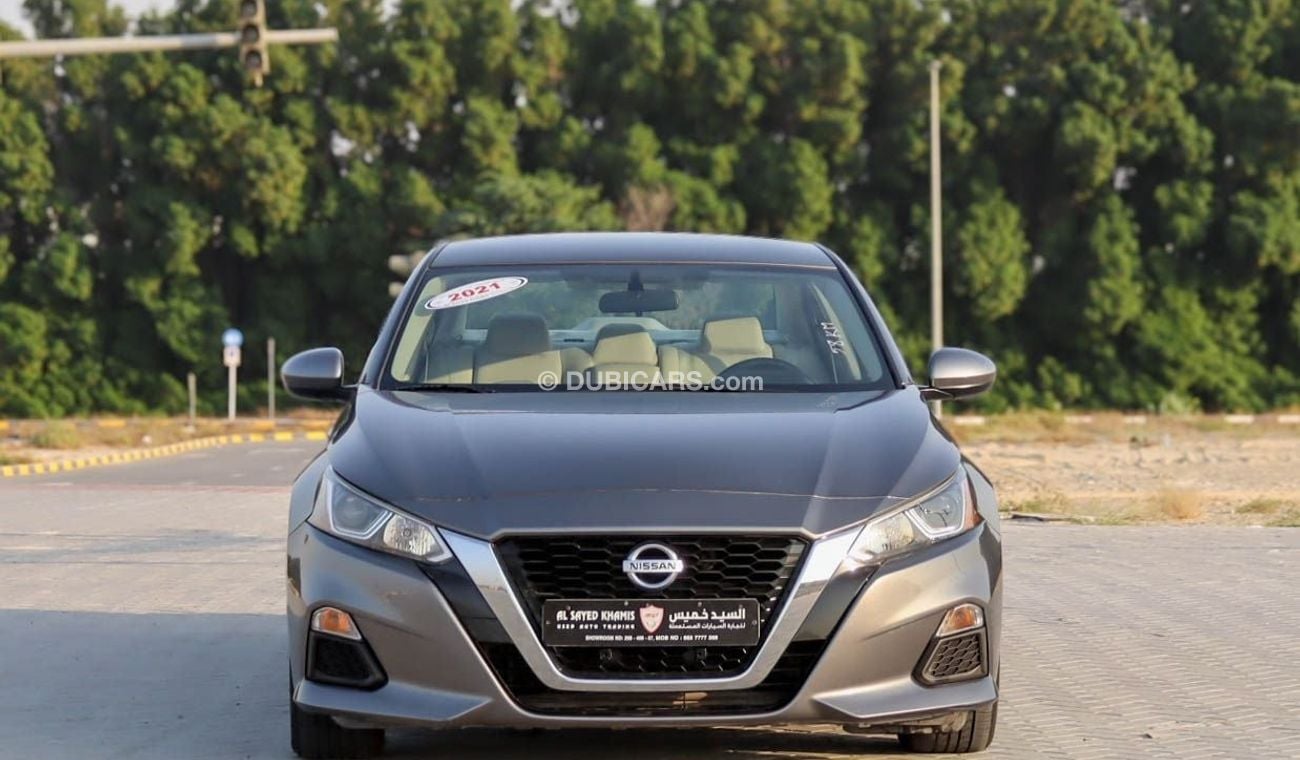 نيسان ألتيما S 2.5L NISSAN ALTIMA 2.5L 2021 GCC accident free in excellent condition 1217 P.M