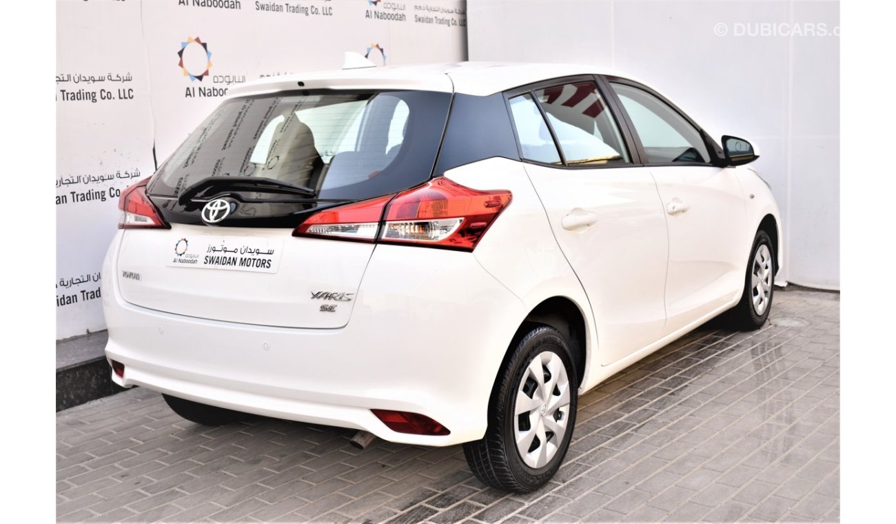 Toyota Yaris AED 749 PM | 1.3L SE HB GCC DEALER WARRANTY