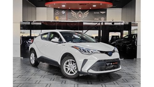 Toyota CHR AED 1,150 P.M | 2020 TOYOTA C-HR HYBRID GX | UNDER WARRANTY | GCC | LOW KM