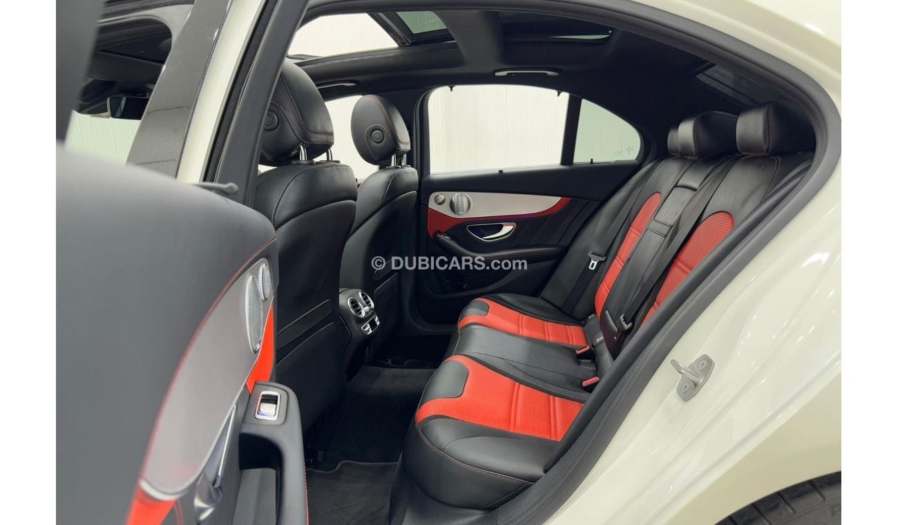 Mercedes-Benz C 63S AMG AMG 2021 Mercedes Benz C63s AMG, 2026 Mercedes Warranty, Carbon Fiber Package, Full Options, GCC