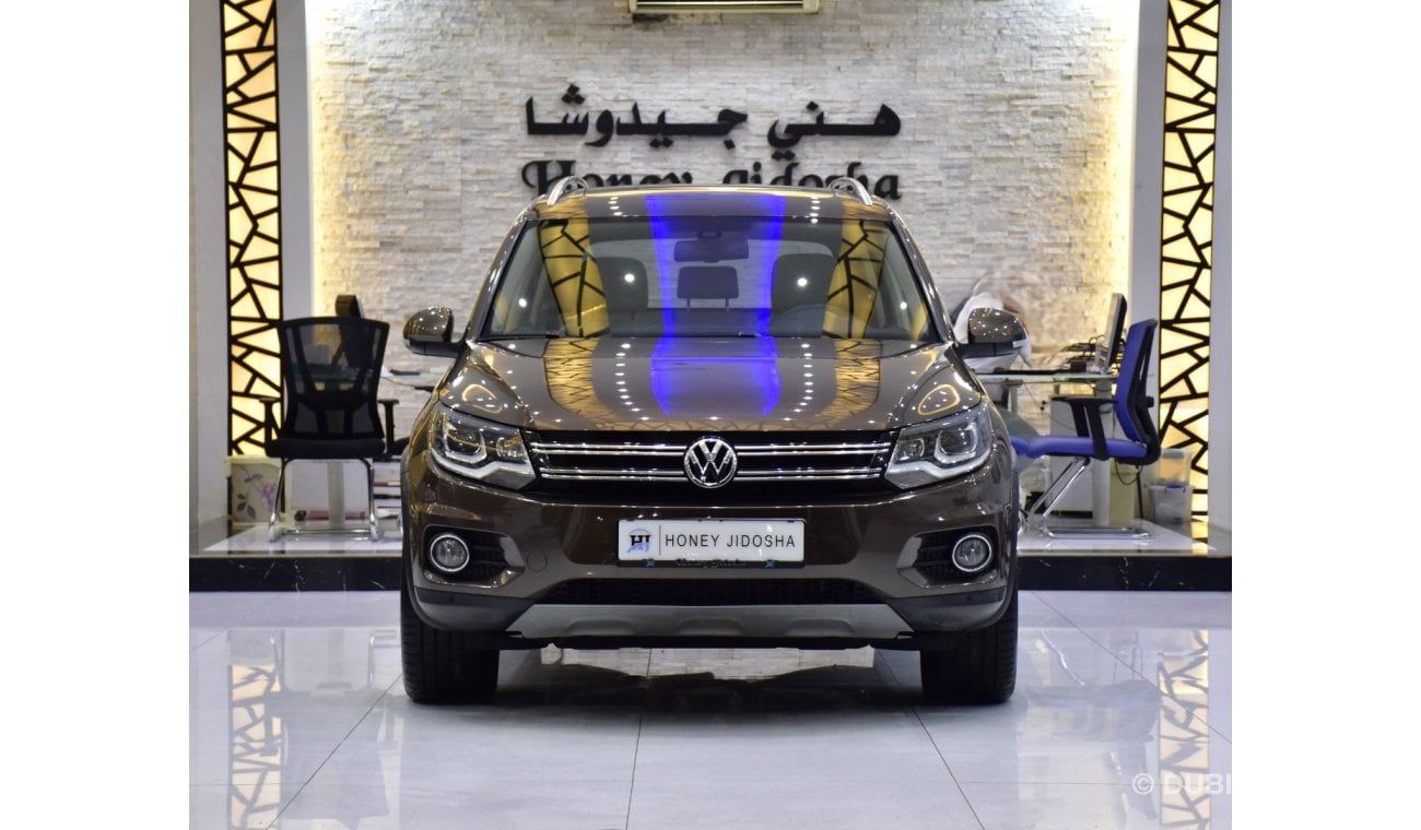 Volkswagen Tiguan EXCELLENT DEAL for our Volkswagen Tiguan 2.0 TSi 4Motion ( 2014 Model ) in Brown Color GCC Specs