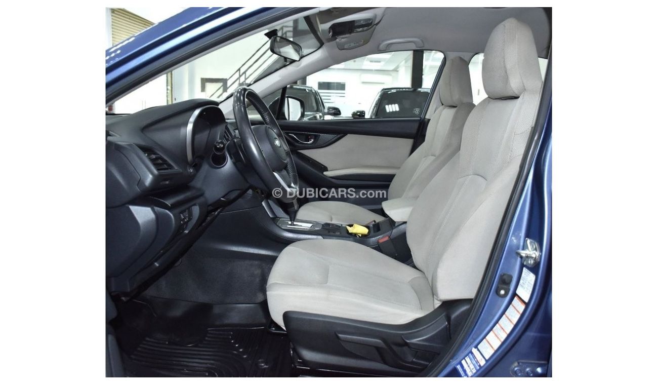 Subaru Impreza EXCELLENT DEAL for our Subaru Impreza AWD ( 2019 Model ) in Blue Color GCC Specs