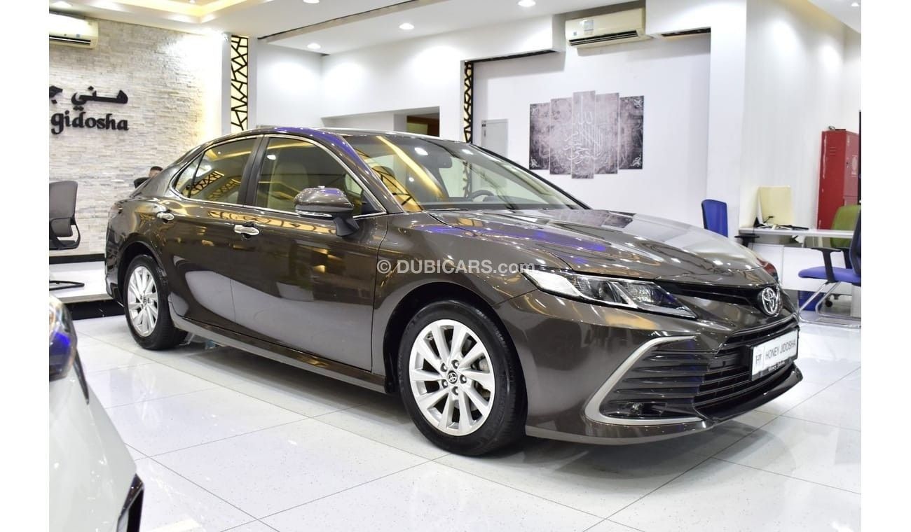 Toyota Camry EXCELLENT DEAL for our Toyota Camry SE ( 2023 Model ) in Brown Color GCC Specs