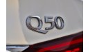 Infiniti Q50 2021 Infiniti Q50 Sport (V37), 4dr Sedan, 3L 6cyl Petrol, Automatic, Rear Wheel Drive