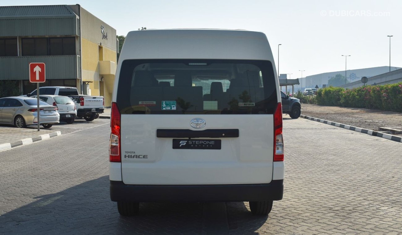 تويوتا هاياس TOYOTA HIACE 3.5L PETROL V6 13 SEATER DX M/T WITH REAR HEATER