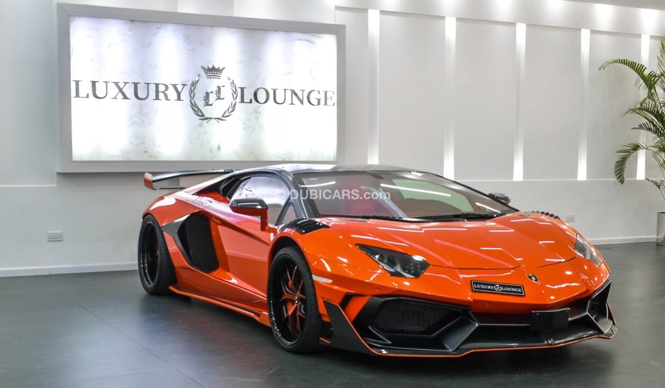 Lamborghini Aventador With SVJ full kit