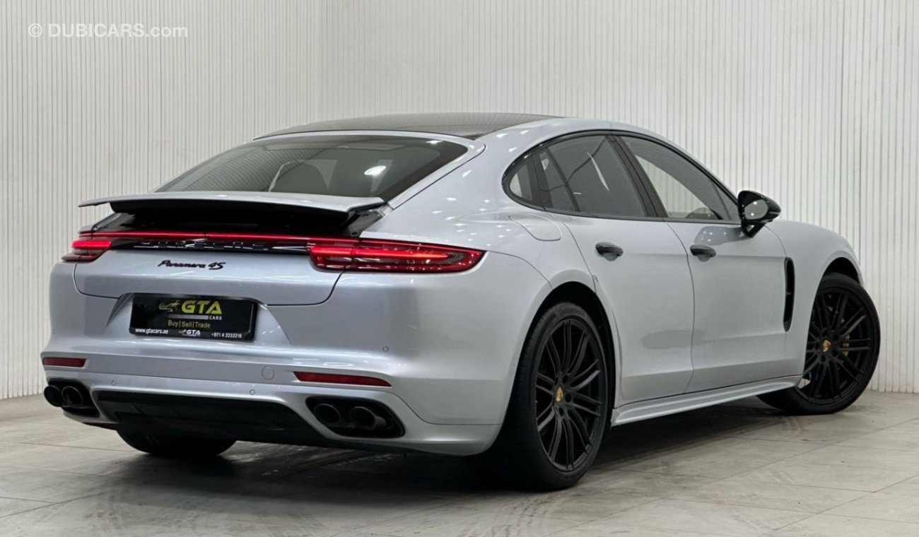 بورش باناميرا ٤ أس 2017 Porsche Panamera 4S,Aug 2024 Al Naboodah Warranty, Full Al Naboodah Service History, GCC